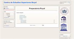 Desktop Screenshot of prepa.royalonline.com.mx